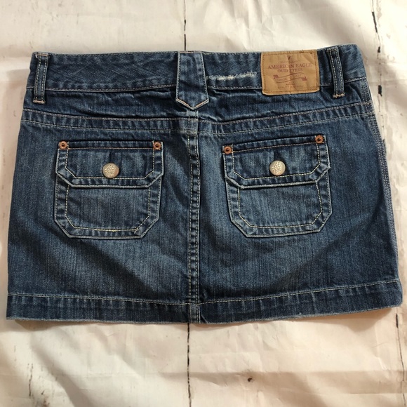 Denim Mini Skirt - Picture 2 of 5